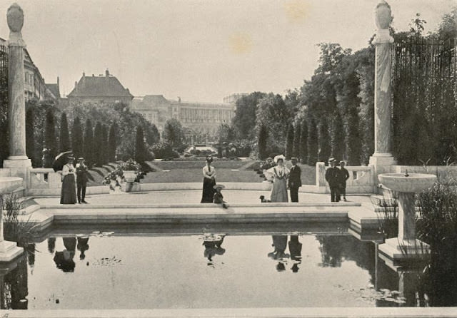 Volksgarten, Vienna, 1900