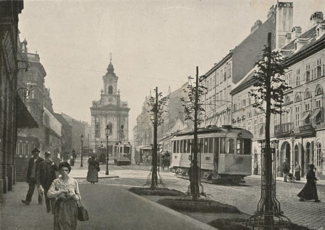 Wiedner Hauptstrasse, Vienna, 1900