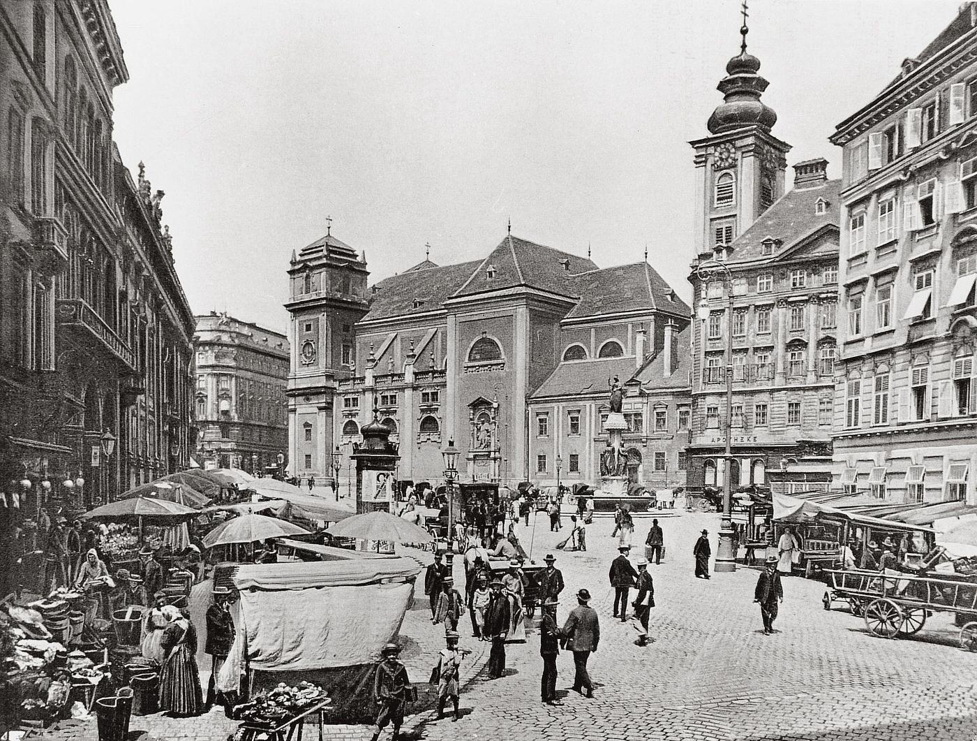 Freyung, Vienna I, Around 1900s
