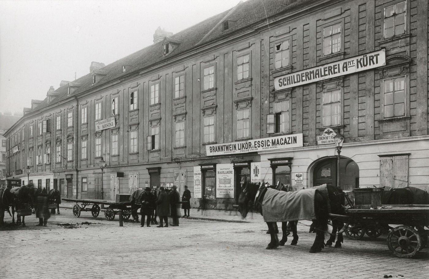 The so-called Freihaus, Vienna, Around 1900