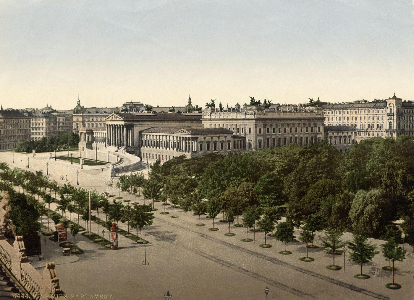 Austro-Hungarian Empire (Austria-Hungary), Austria, VIENNA, the parliament, 1901