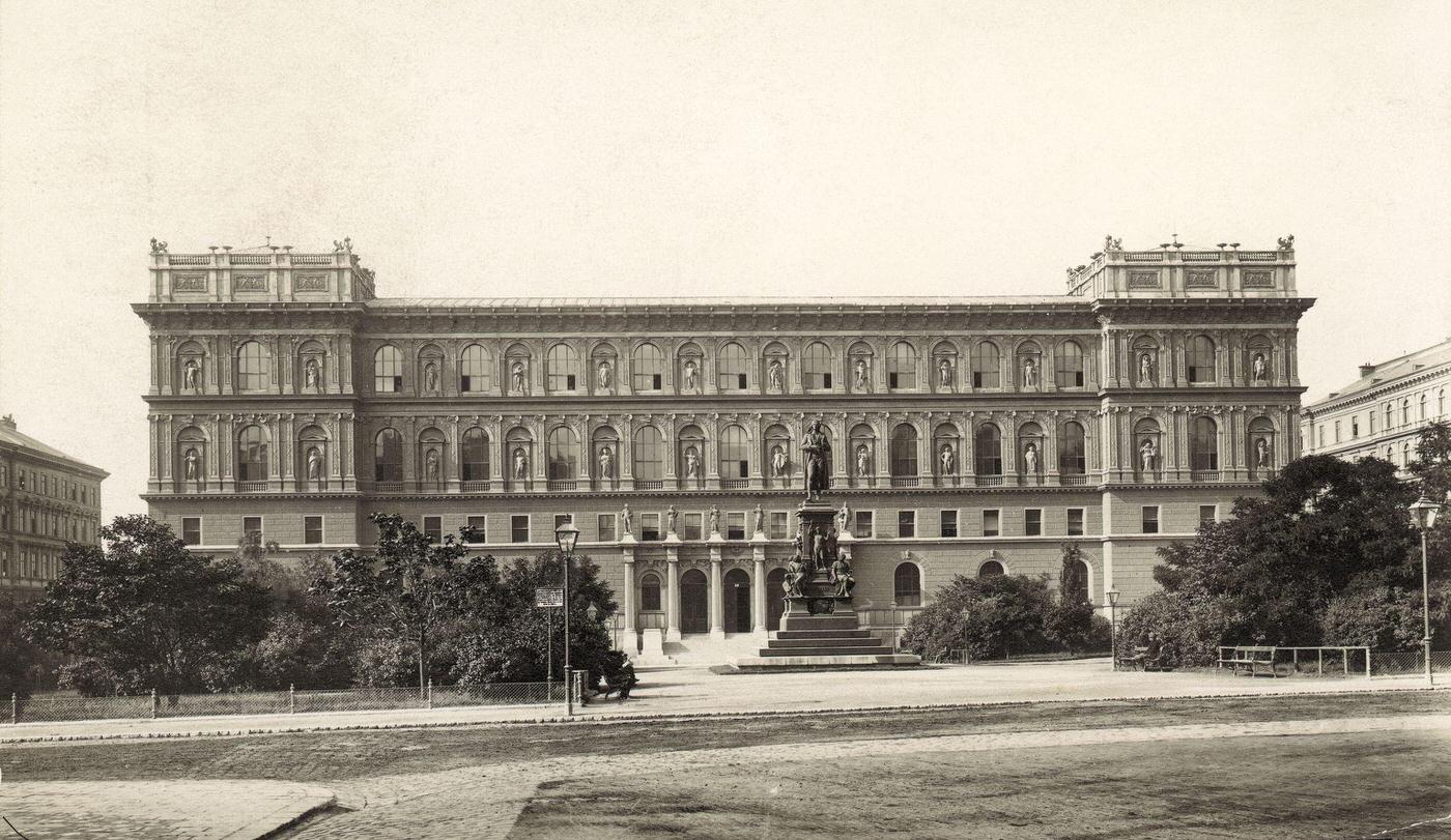 Academy - Akademie der bildenden Kuenste, in Vienna, Around 1900s
