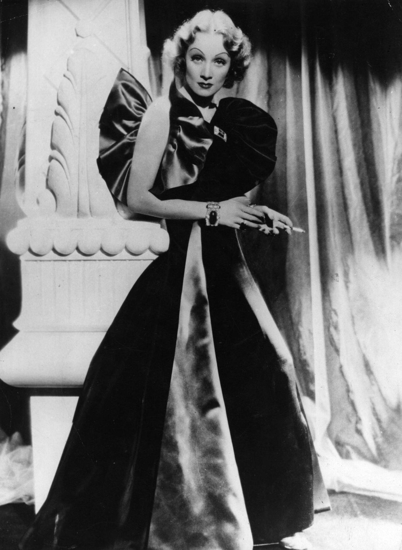 German born American film actress Marlene Dietrich in the 'Devil is a Woman', 1935