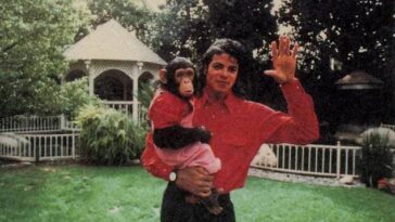 Michael Jackson pet Bubbles