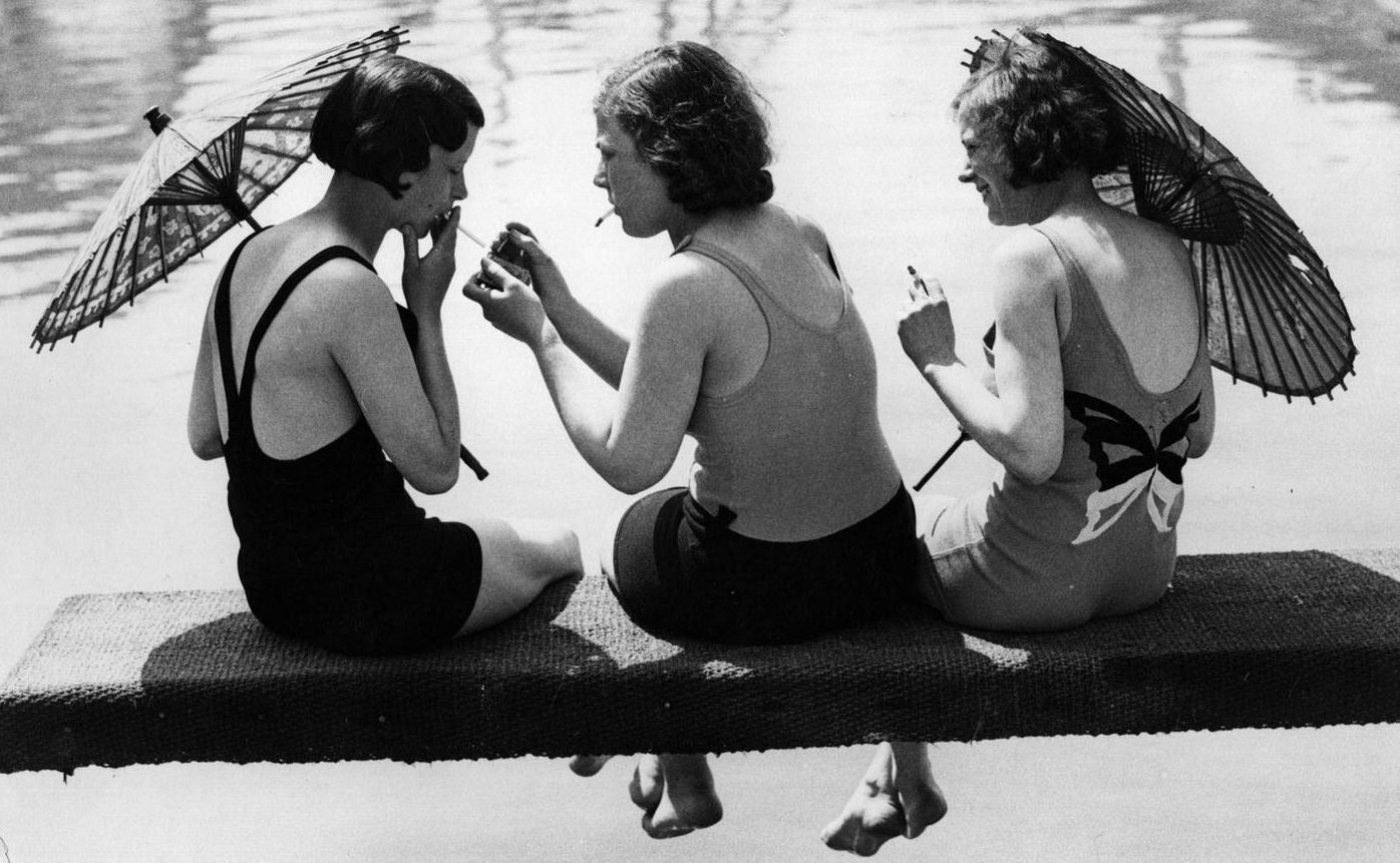 Women Smoking 1930s