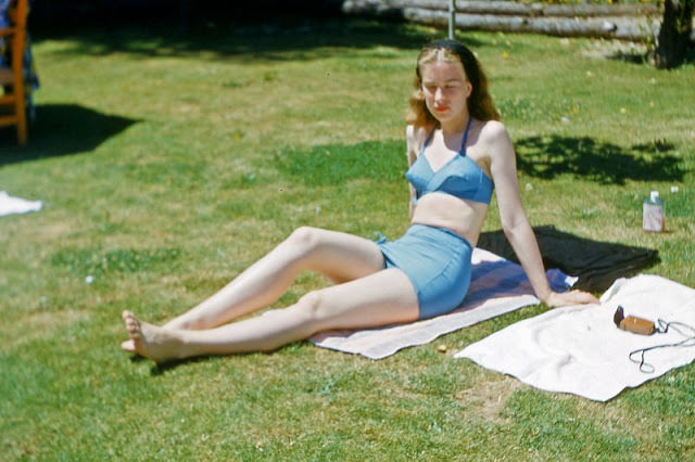 Found Photos Capture Women in Bathing Suits From the 1940s