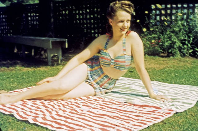 Found Photos Capture Women in Bathing Suits From the 1940s