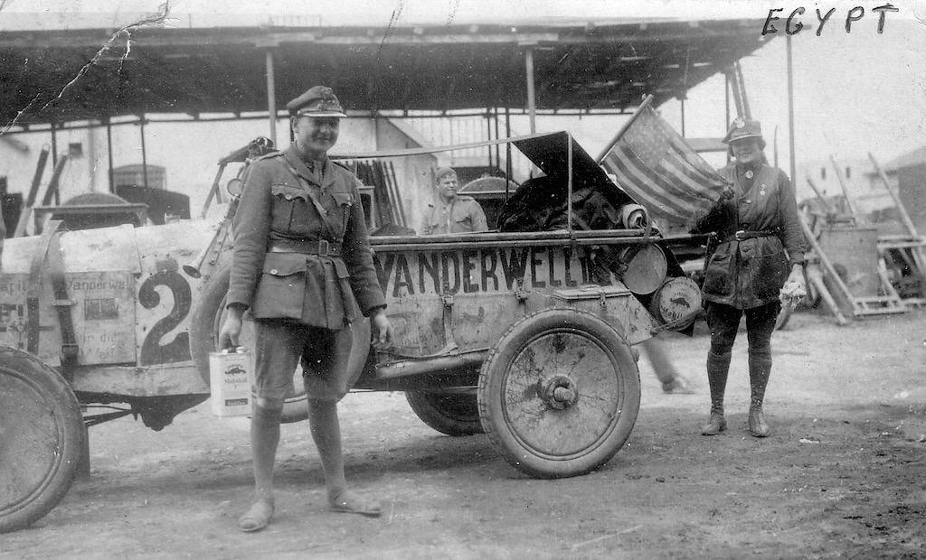 Aloha Wanderwell, Mary Pickford & Douglas Fairbanks