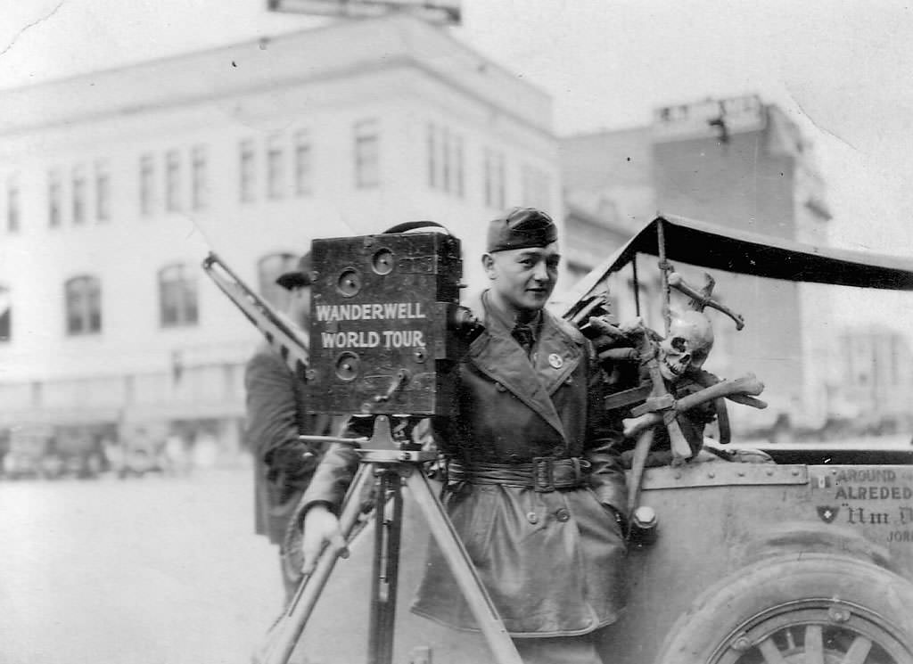 Captain Wanderwell and Camera