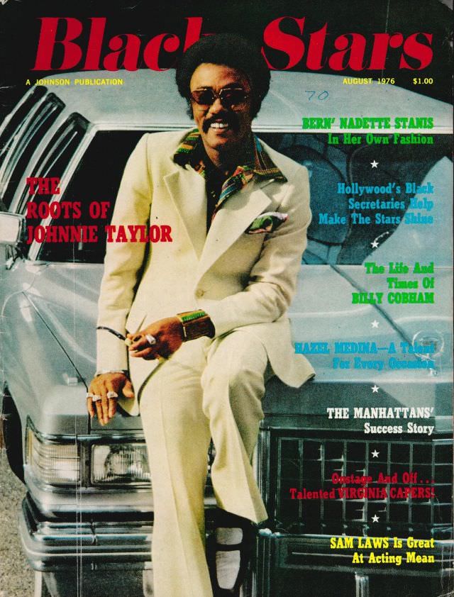 Johnnie Taylor, August 1976