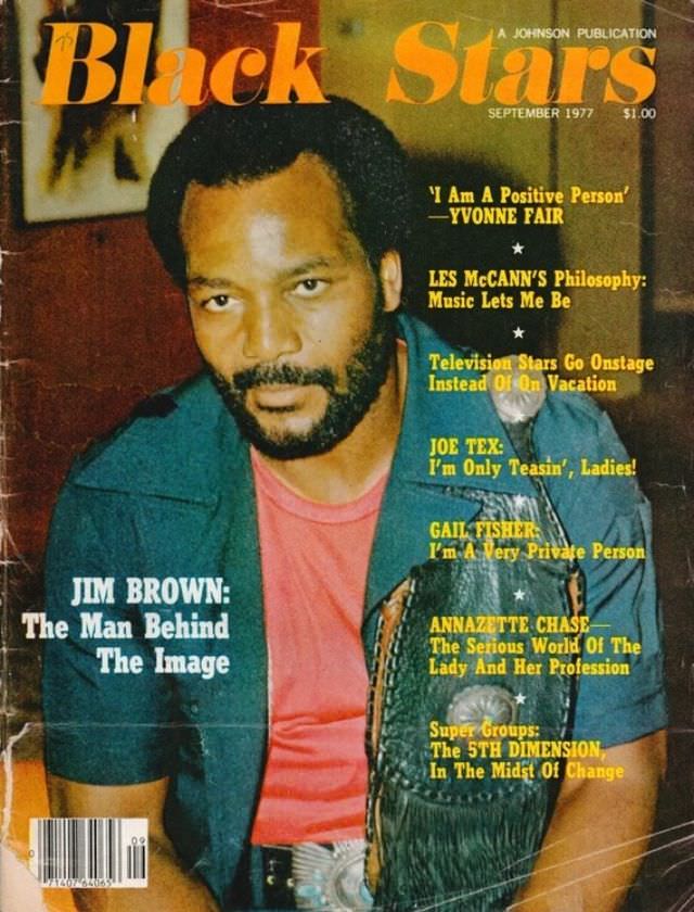 Jim Brown, September 1977
