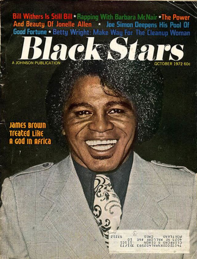 James Brown, October 1972