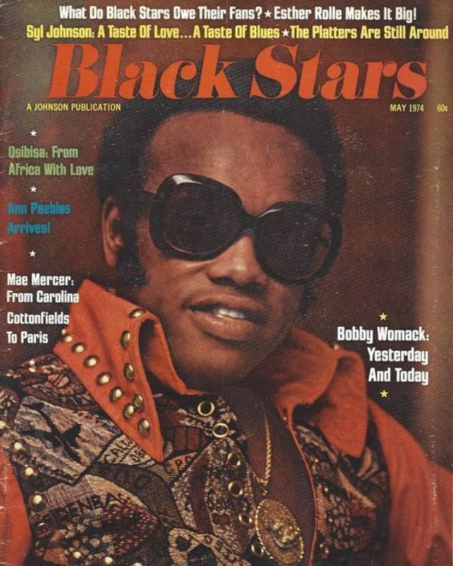 Bobby Womack, May 1974