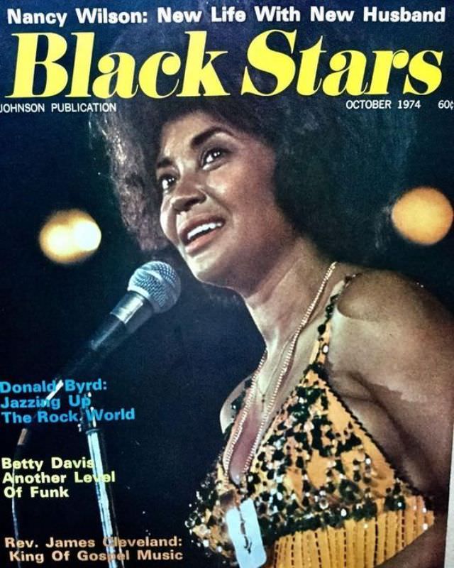 Nancy Wilson, October 1974