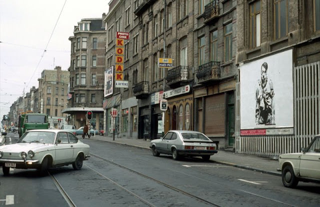 Chaussée de Wavre, Etterbeek, 1980