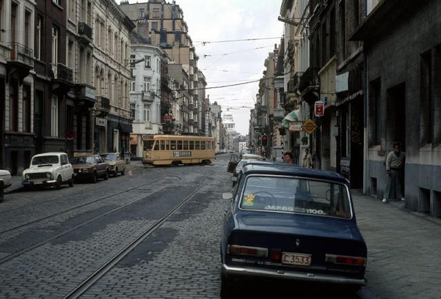 Rue de Livourne, Ixelles, 1980