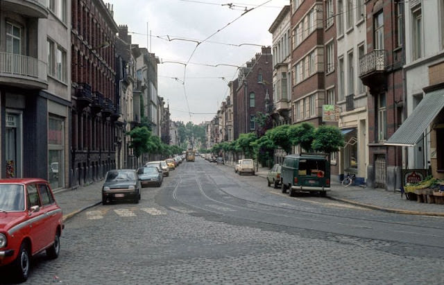 Rue de Washington, Ixelles, 1980