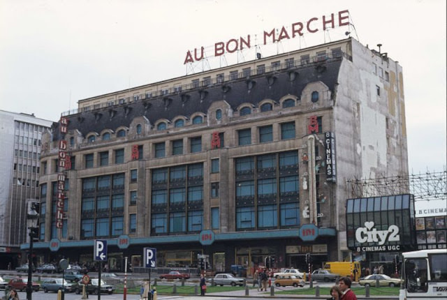 Au Bon marché, boulevard du Jardin Botanique, Brussels, 1981