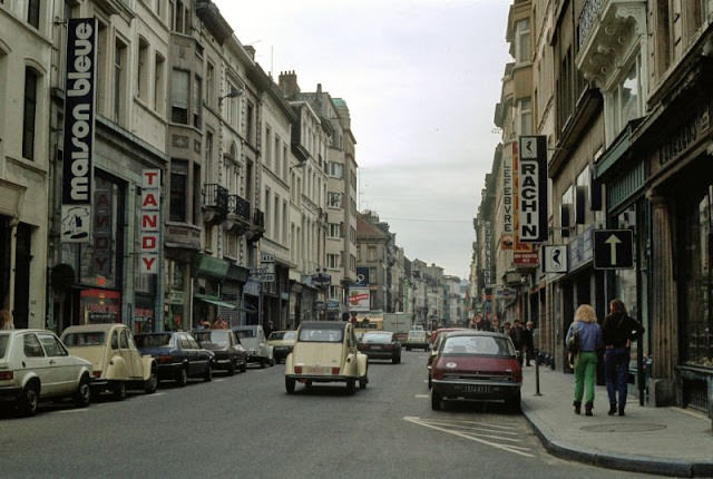 Rue du Midi, Brussels, 1981
