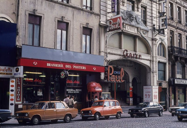 Rue Fossé aux loups, Brussels, 1981