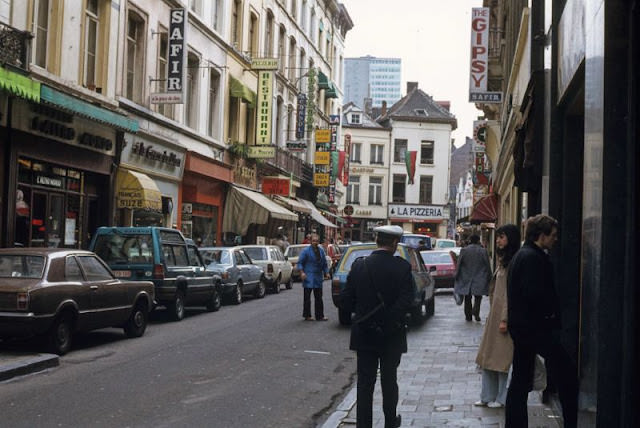 Rue Grétry, Brussels, 1981
