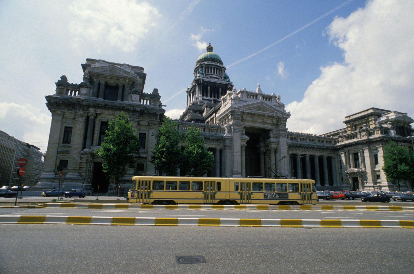 Palace of Justice in Brussels, Belgium, 1986.