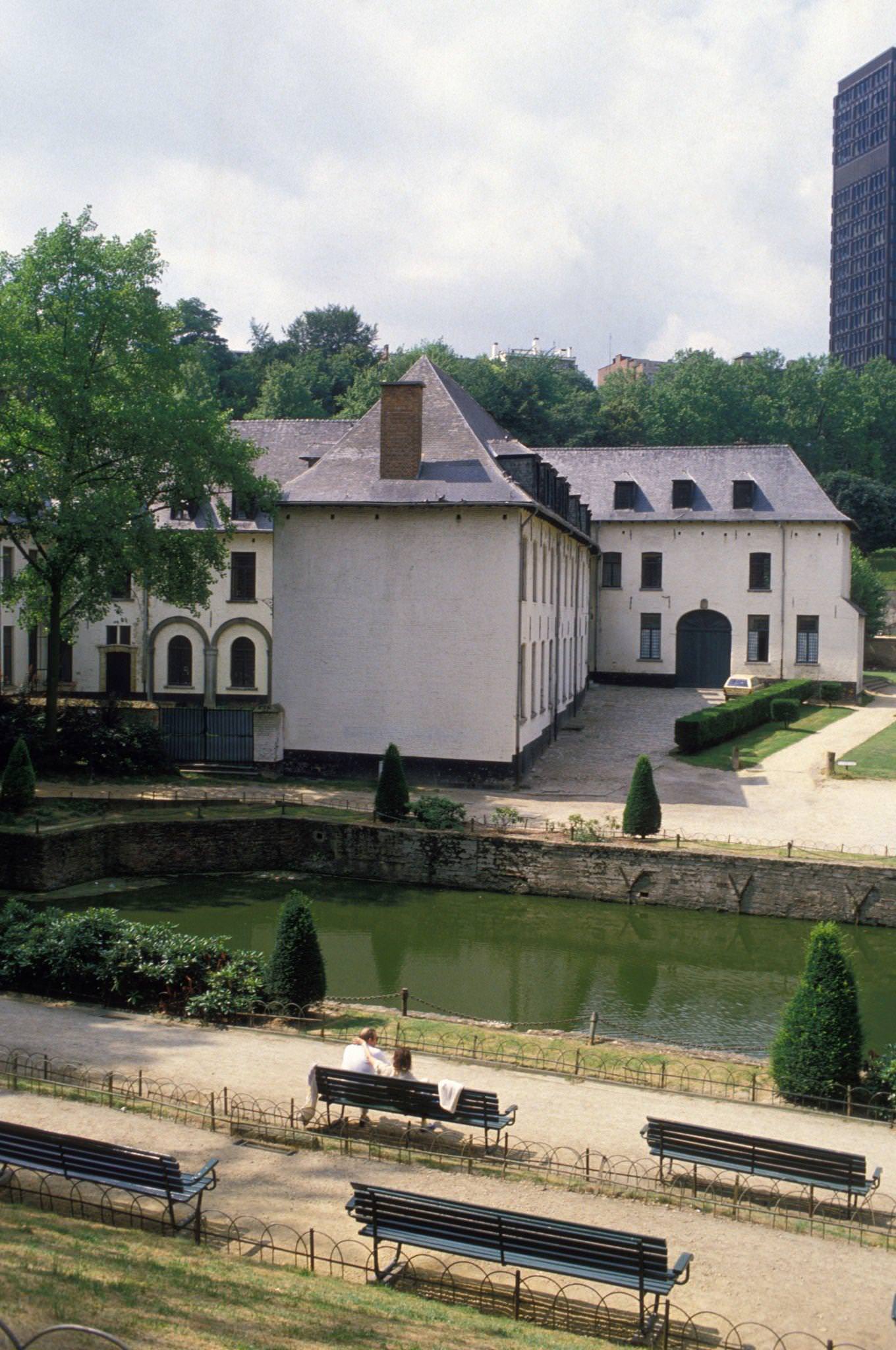 Abbaye de la Cambre in Brussels, Belgium, 1986.
