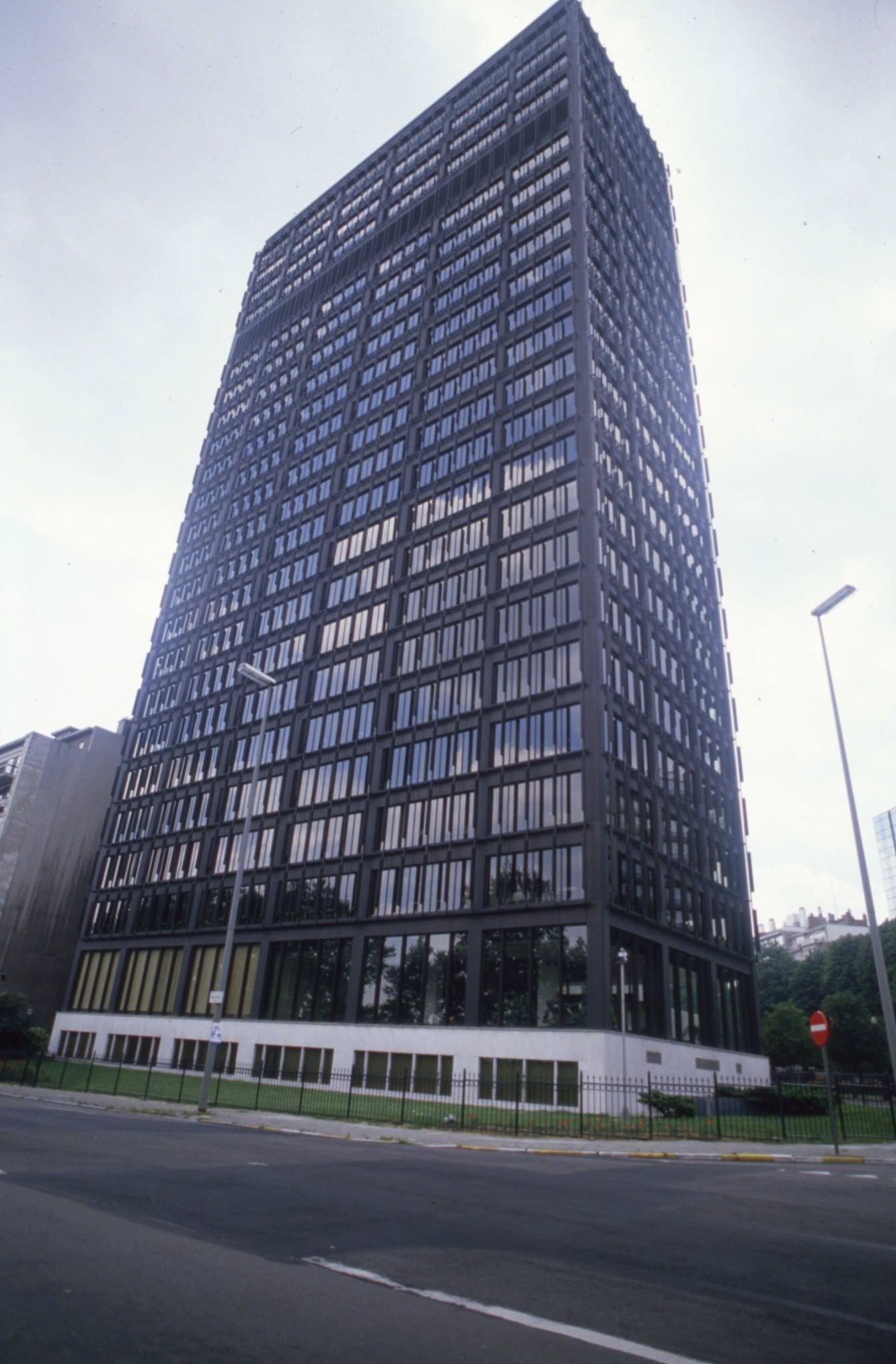 ITT European Headquarters in Brussels, Belgium, 1986.