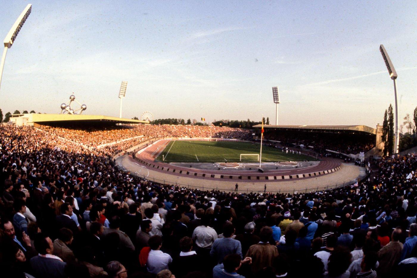 Arsenal vs Valencia CF in European Cup Winners Cup Final at Heysel Stadium, 1980