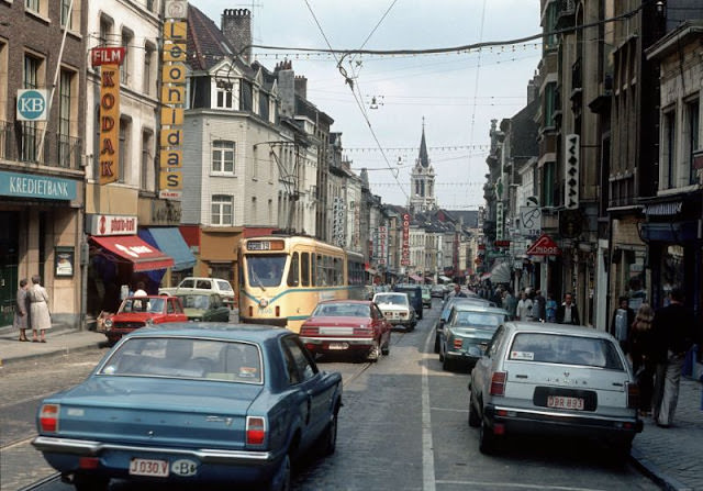 Chaussée de Waterloo, Saint-Gilles, 1980