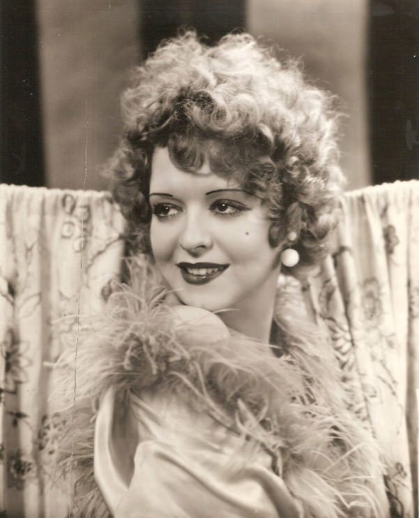 50 Fabulous Photos of Clara Bow from the 1930s Capturing Her Glamour