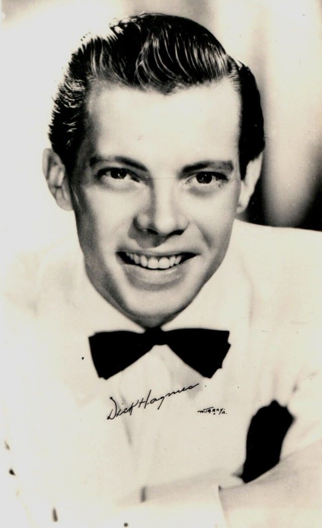 A Photographic Tribute to Dick Haymes from the 1940s and 50s