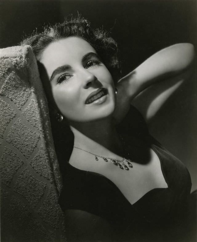 Elizabeth Taylor: The Mesmerizing Gaze Through Clarence Sinclair Bull's Lens, 1940s