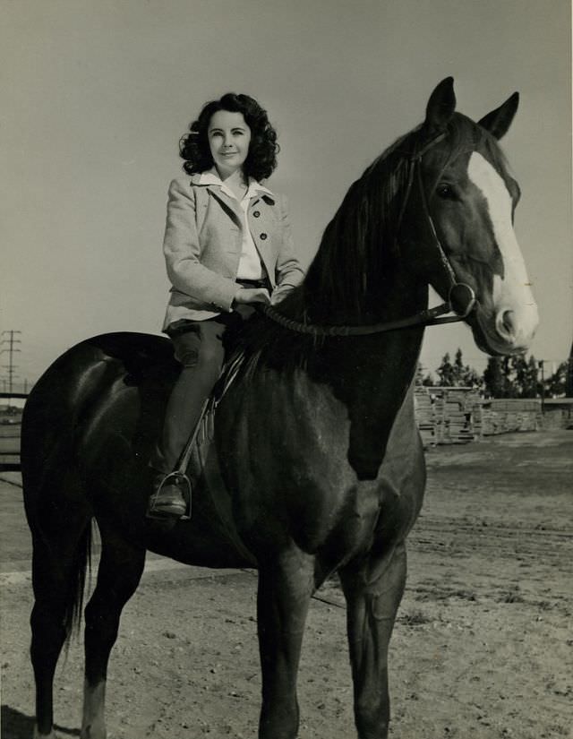 Elizabeth Taylor: The Mesmerizing Gaze Through Clarence Sinclair Bull's Lens, 1940s
