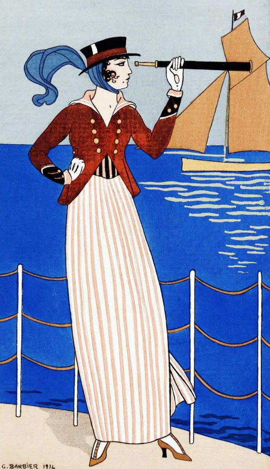 Costumes Parisiens, Costume de Yacht, 1914