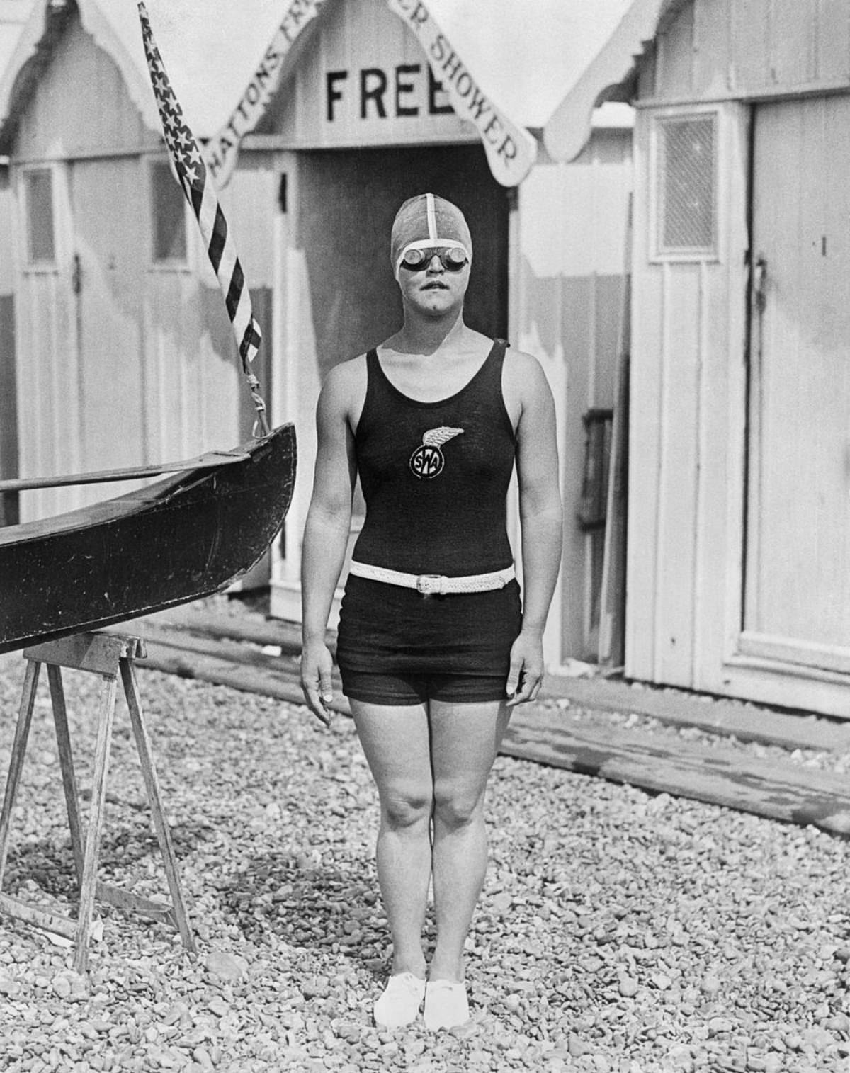 The Day Gertrude Ederle Shattered Records and Became the First Woman to Cross the Channel, 1926