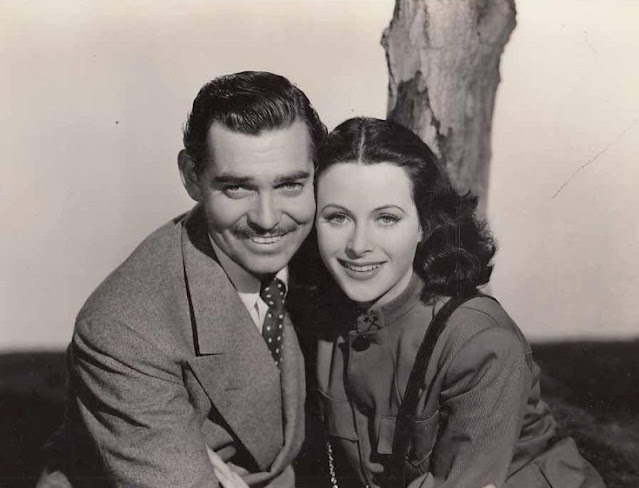 Hedy Lamarr and Clark Gable in "Comrade X" (1940): A Timeless On-Screen Pairing