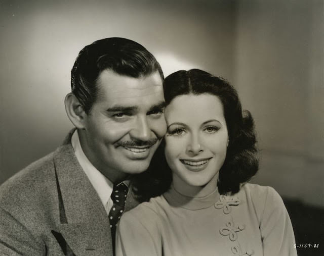 Hedy Lamarr and Clark Gable in "Comrade X" (1940): A Timeless On-Screen Pairing