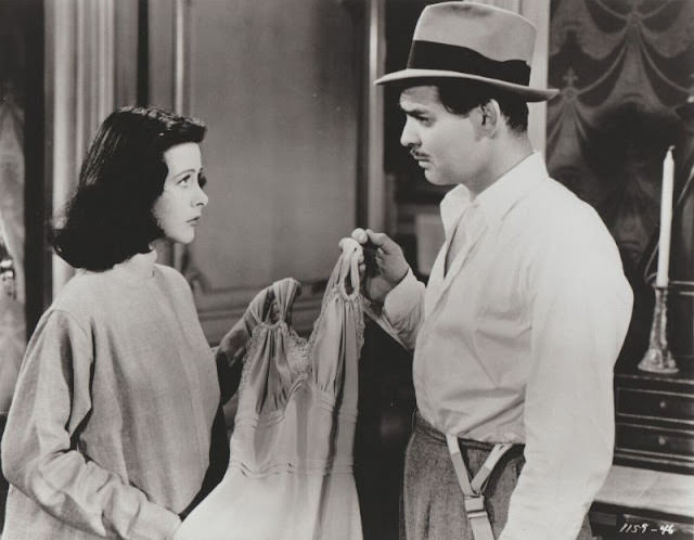 Hedy Lamarr and Clark Gable in "Comrade X" (1940): A Timeless On-Screen Pairing