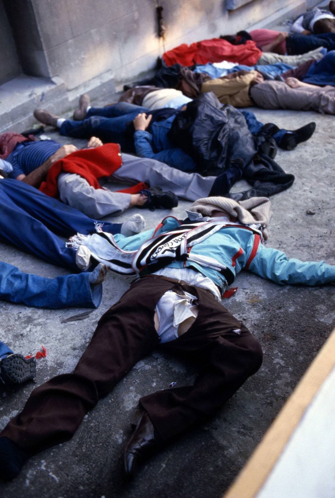 Tragedy at Heysel During Liverpool vs. Juventus European Cup Final, 1985.