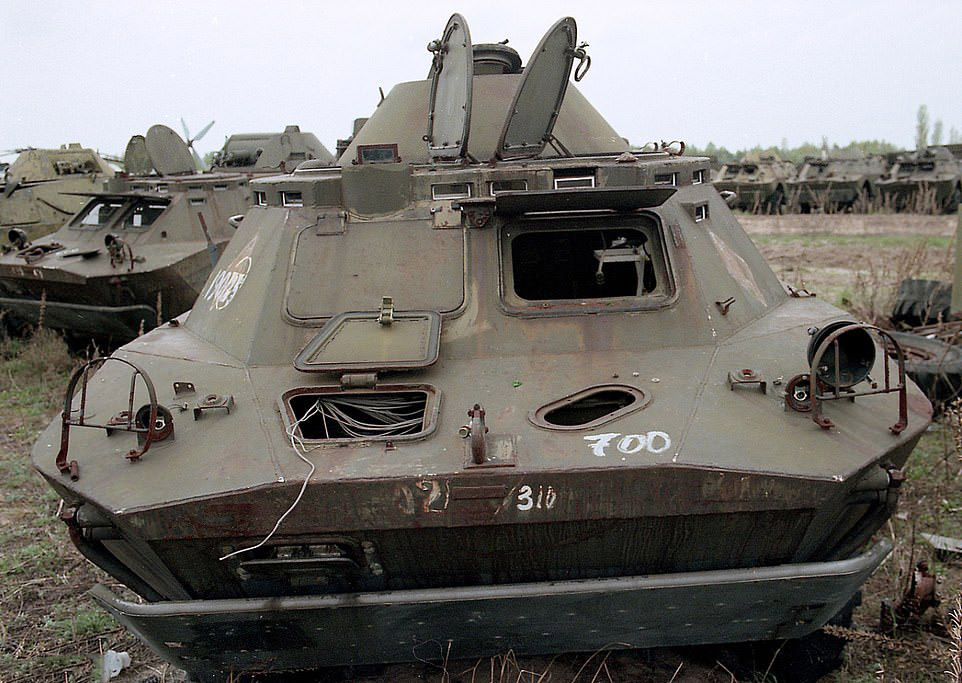 Helicopter Graveyard: Peter gains access to a restricted area at Chernobyl, 1999.