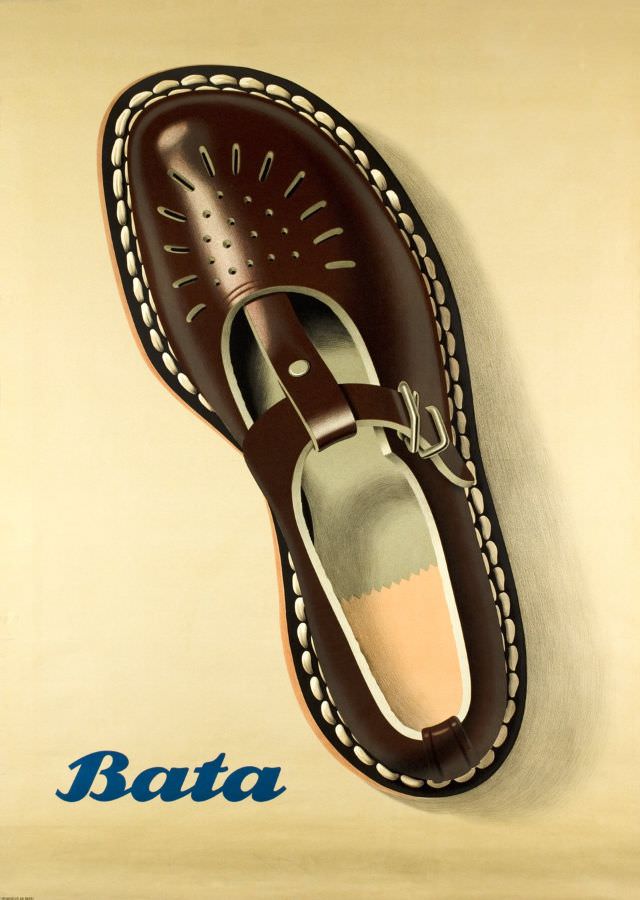 Sandales Bata, 1952