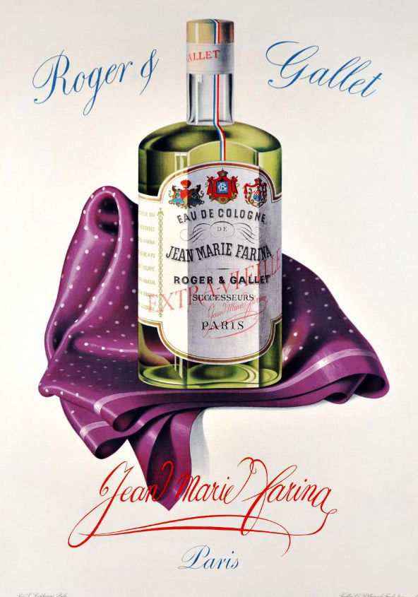 Eau de Cologne Jean-Marie Farina de Roger Gallet, 1942