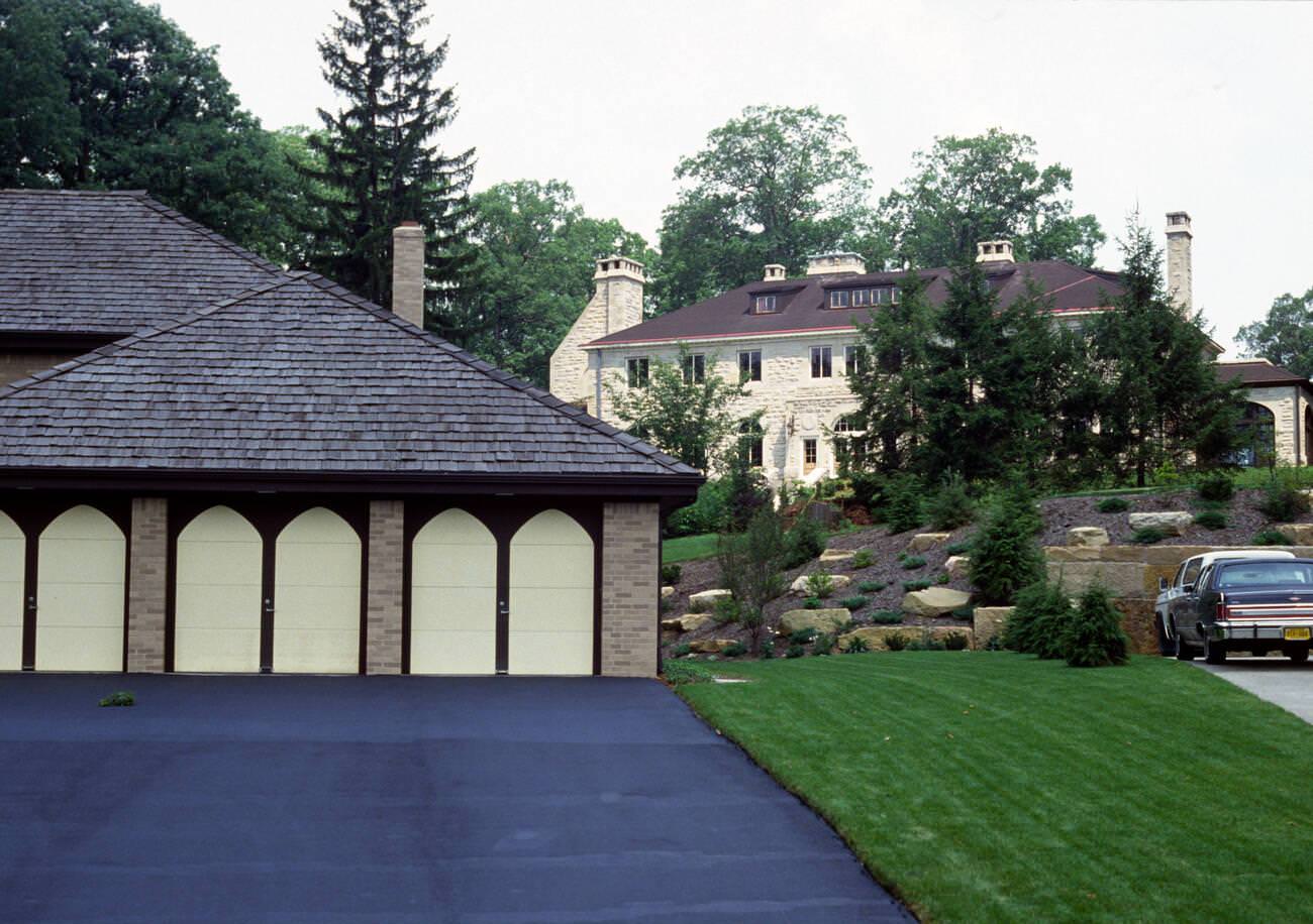 American family home in Pittsburgh, Pennsylvania, 1980s,