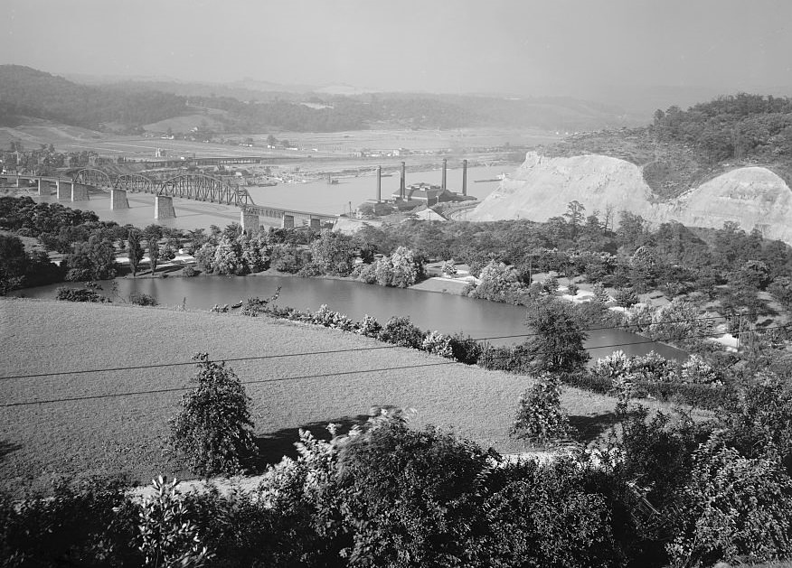 View of Carnegie Lake from Highland Park, Pittsburgh, Pennsylvania, 1905