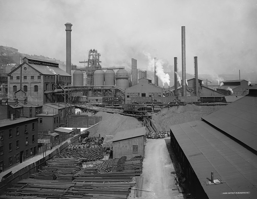 National Tube Works Furnaces, Pittsburgh, Pennsylvania, 1910
