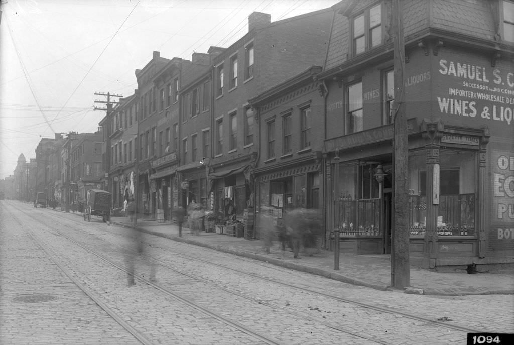 Wylie and Tunnel, view looking southeast, 1912