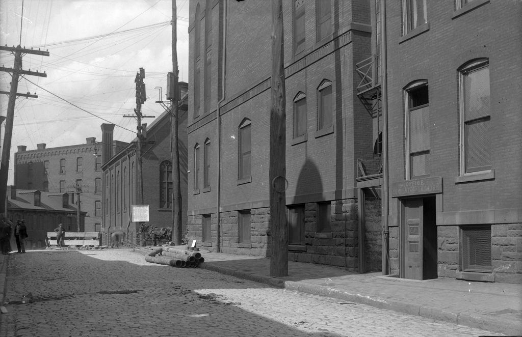 Tunnel Street, north view showing Webster Avenue, 1912