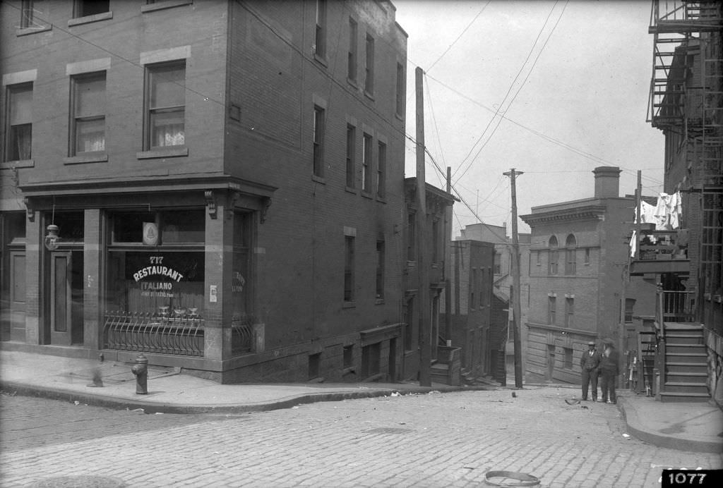 Chatham Street, view north from Webster Avenue, 1910s