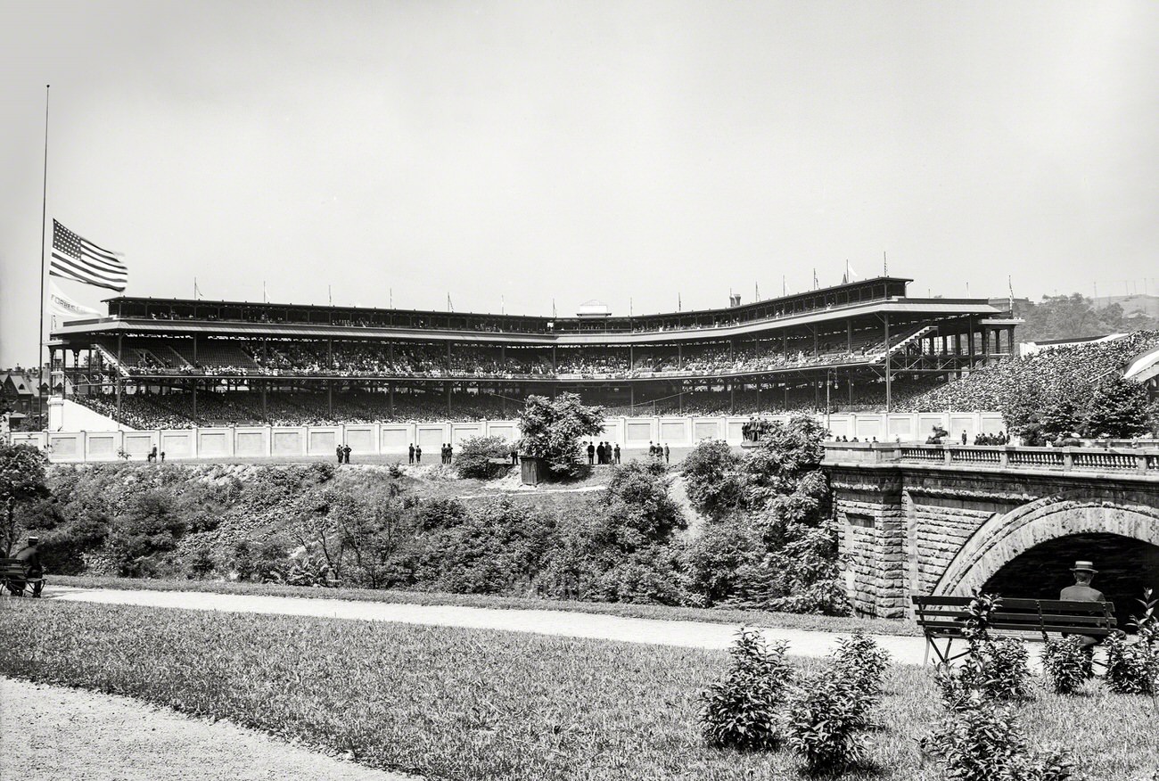 Forbes Field Continuation Image, Pittsburgh, Pennsylvania, 1910